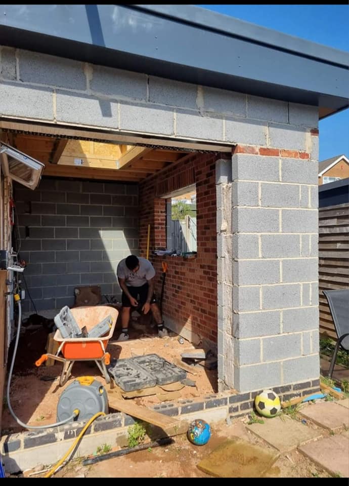 Garage Conversion to Living Room
